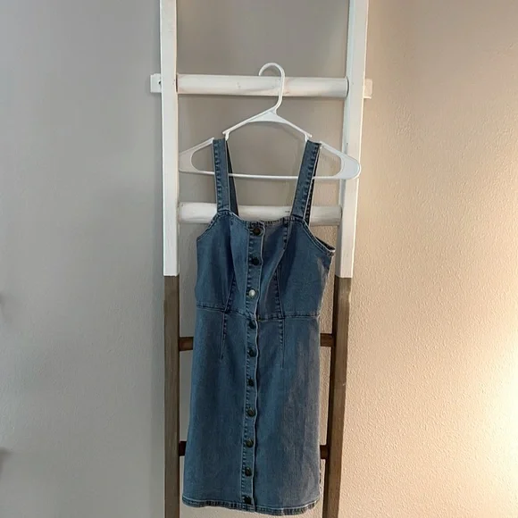 Sweet on You Denim Dress by Billabong